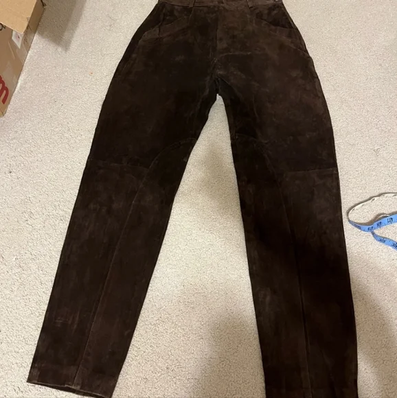 J Peterman Suede Riding Breeches 🐎 Trousers Pants Slacks 🐎